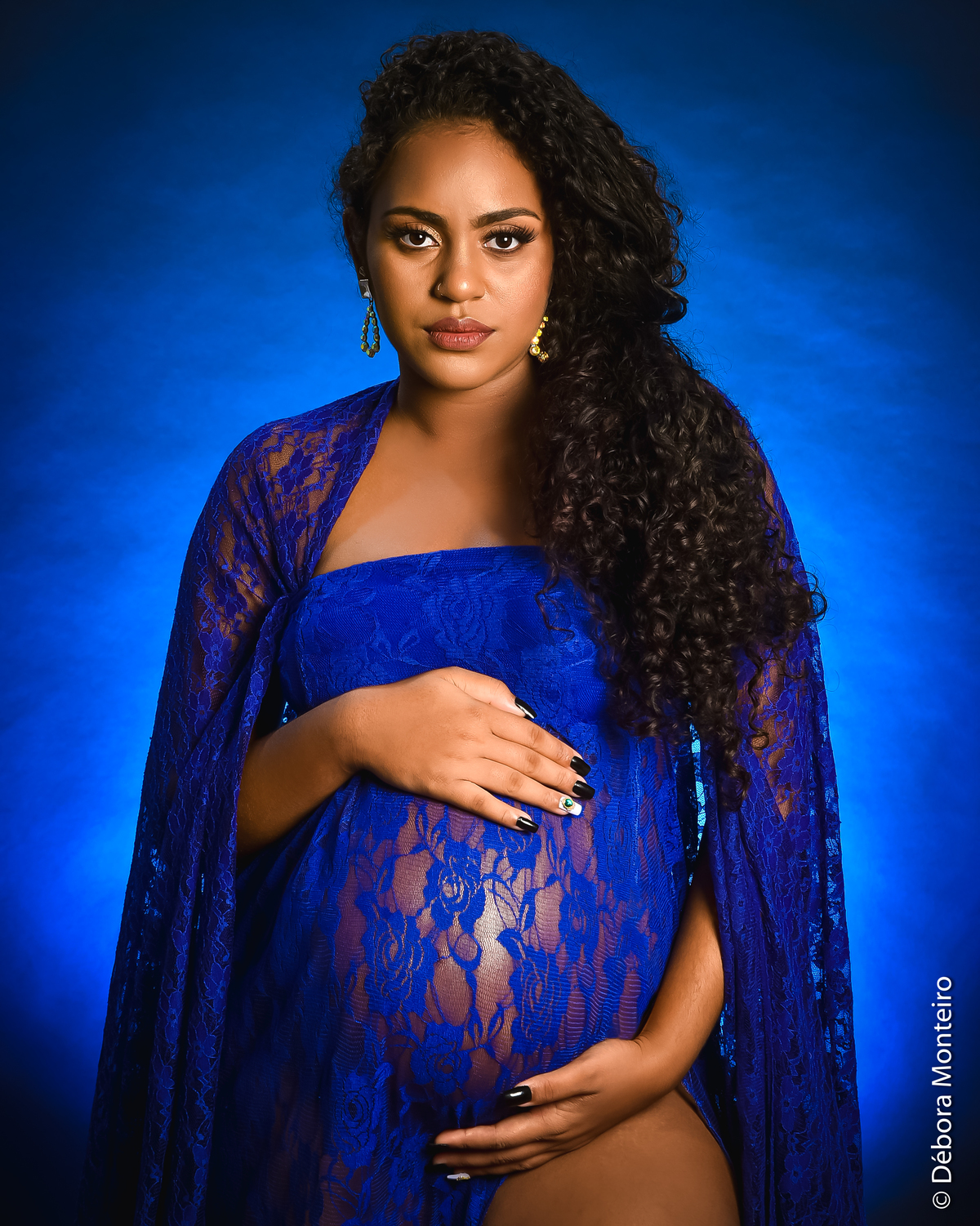 Ensaio de gestante em estúdio Salvador