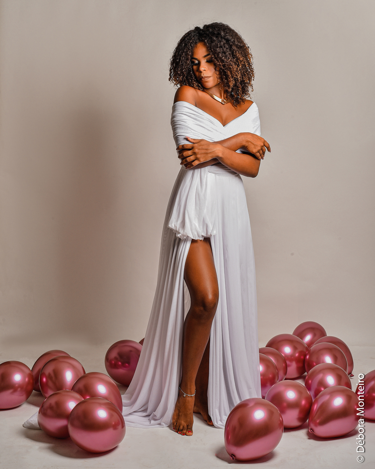 Ensaio de aniversário Salvador no estúdio