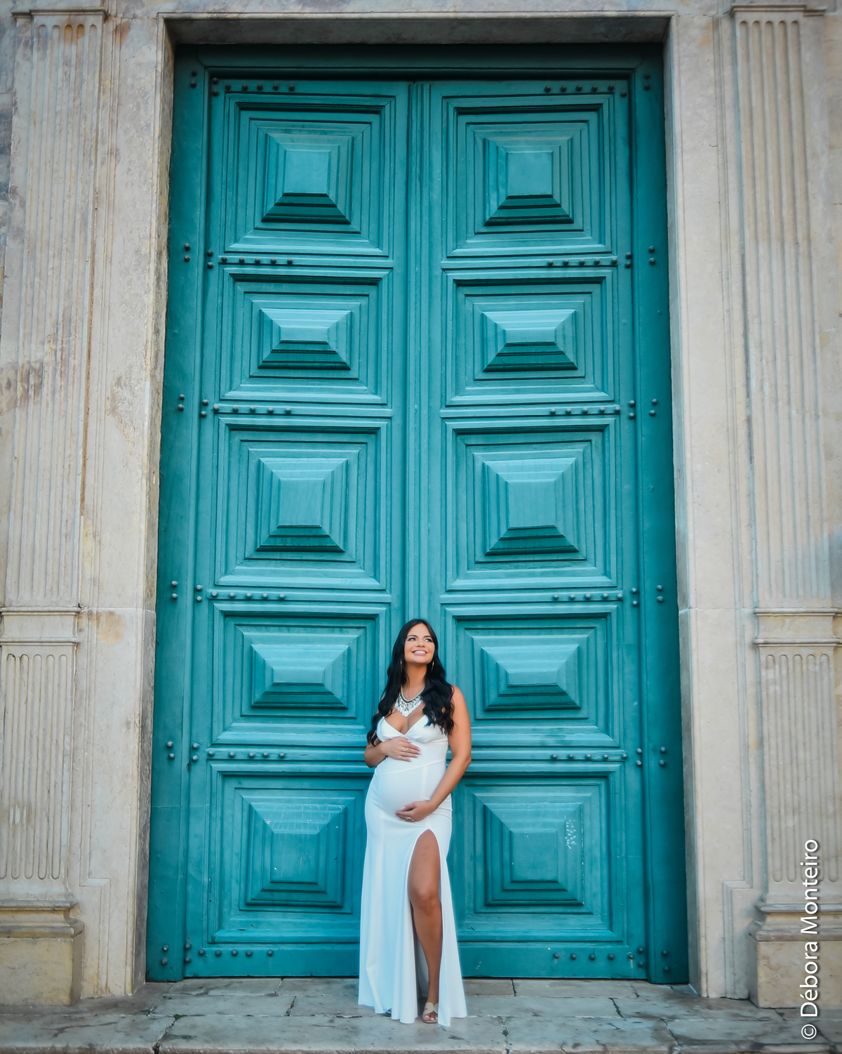 Ensaio de gestante no pelourinho