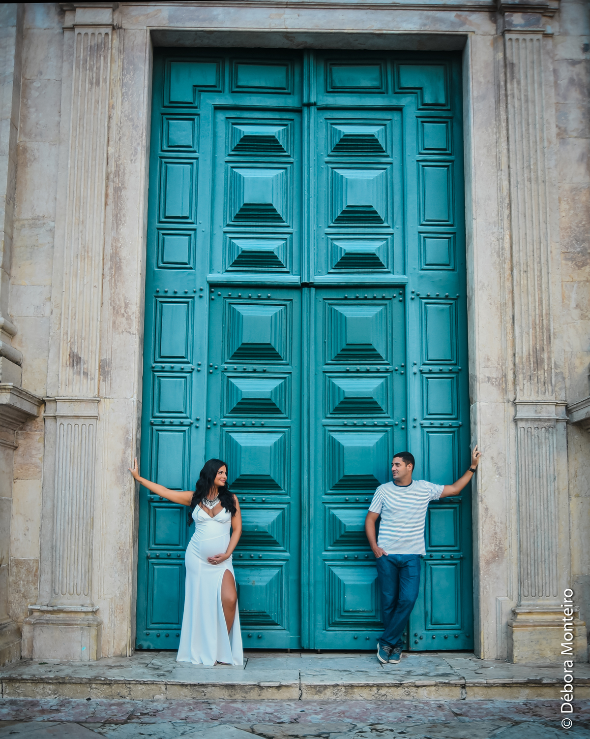 Ensaio de gestante no pelourinho