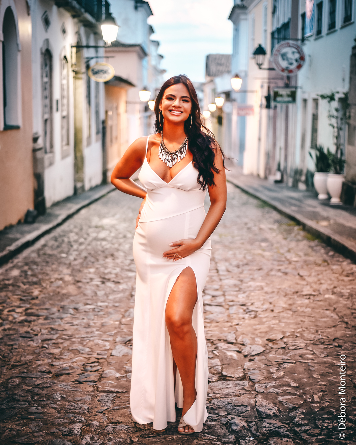 Ensaio de gestante no pelourinho