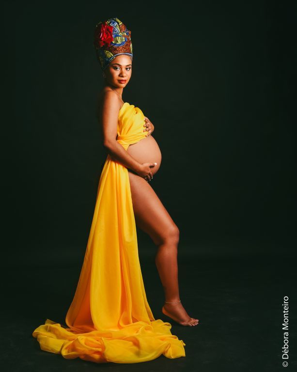 Figurino para gestante em salvador