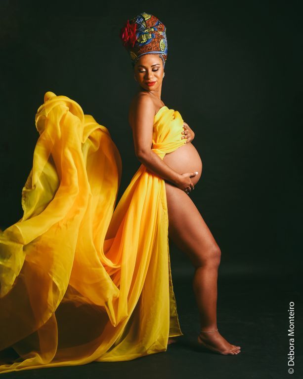 Figurino para gestante em salvador