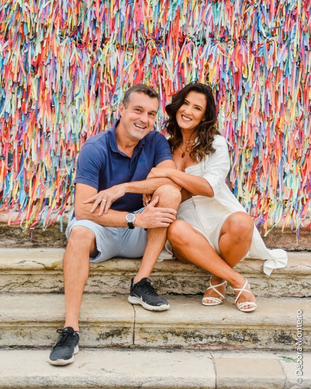 Ensaio casal na igreja do bonfim