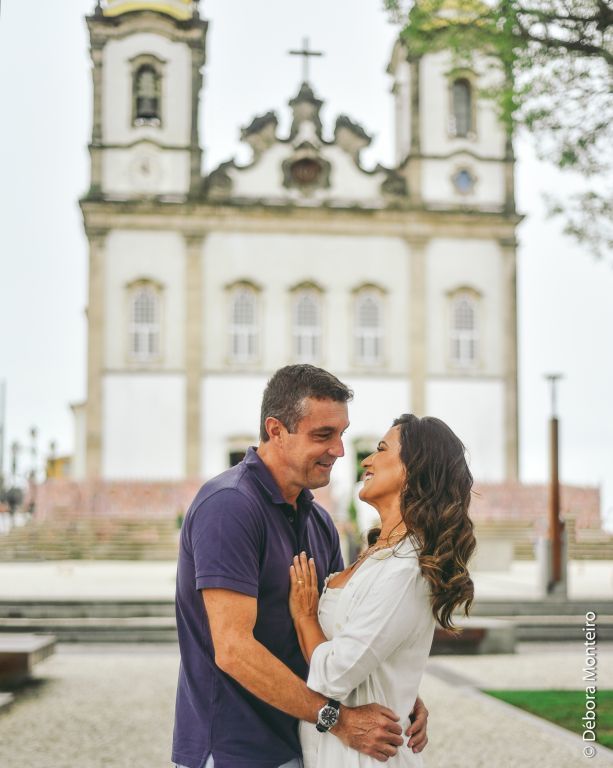 Ensaio casal na igreja do bonfim