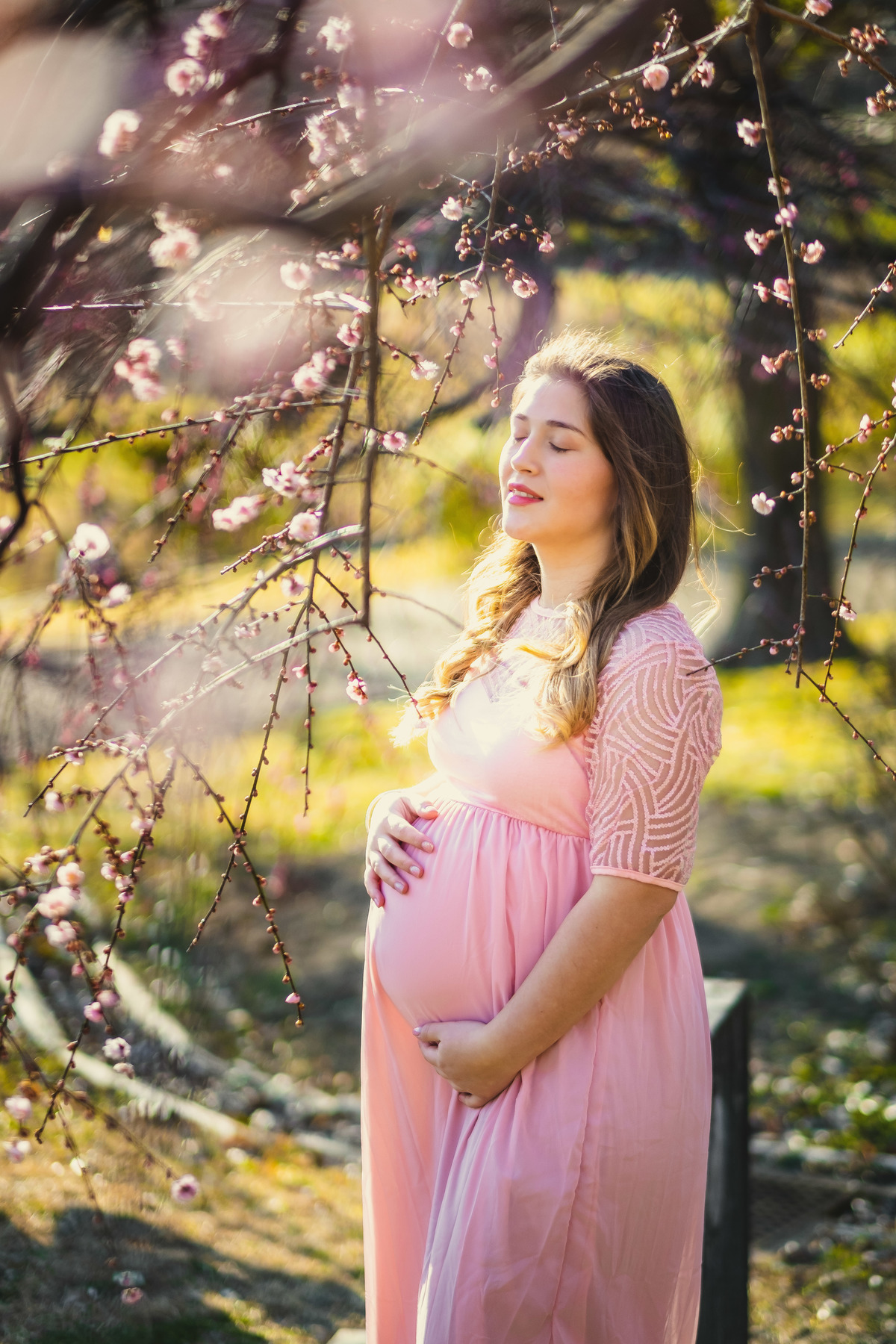de familia no japao, ensaio de gestante diferente no japao, fotografo no japao, fotografo de gestante no japao, gestante primavera japao, gravida no japao