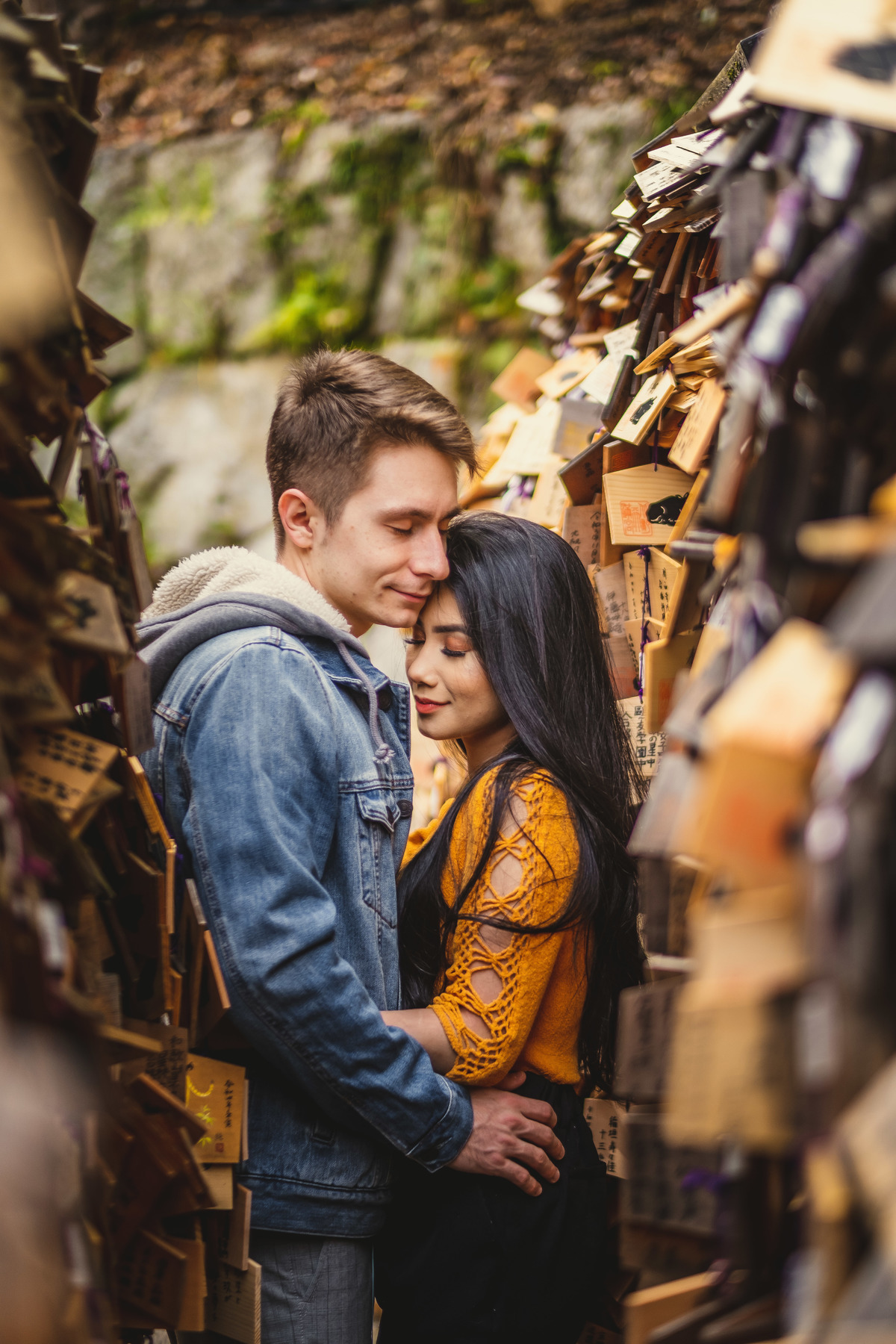 ensaio de casal em kyoto, fotografo em kyoto, ensaio turístico em kyoto, outono no japao