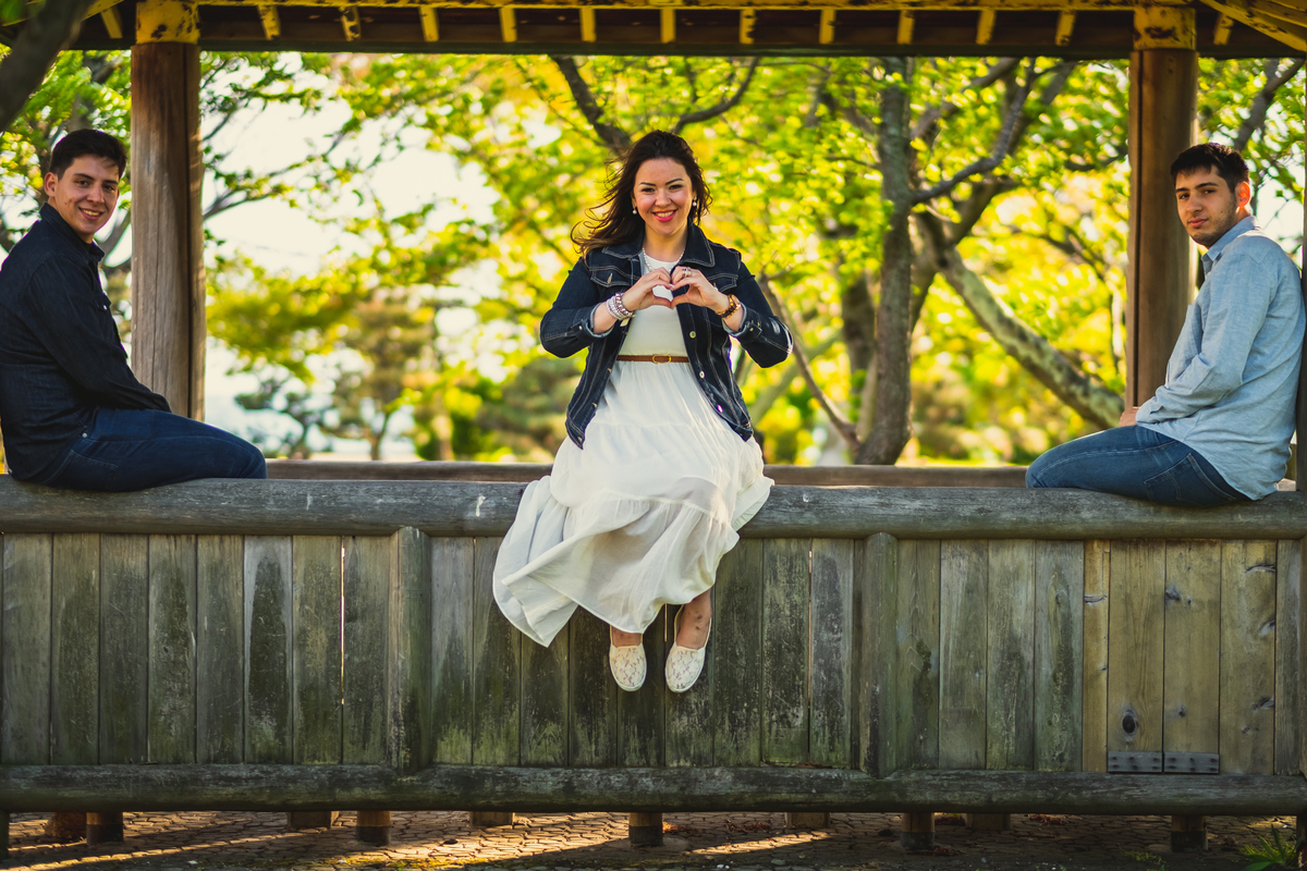 castelo de nagahama, nagahama, shiga, fotografo em shiga, fotografo no japao, ensaio de familia, retrato de familia, mae solteira no japao, 