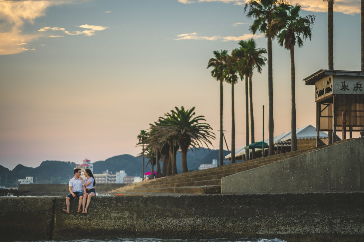 Praia de Utsumi, casamento no japao, fotografo no japao, pre wedding no japao, lua de mel no japao, book fotografico no japao, praias japonesas, ensaio de casal no japao, fotografo brasileiro no japao, 