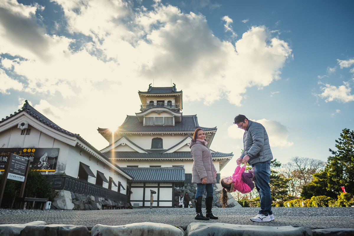 fotografo no Japão, fotografo brasileiro no Japão, ensaio fotografico no Japão, ensaio em Nagahama, ensaio me Gifu, castelo de nagahama