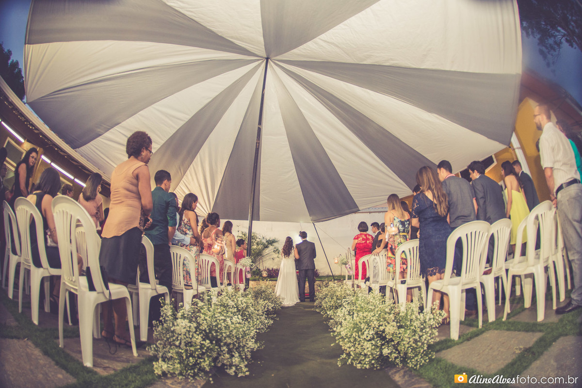 casamento na tenda