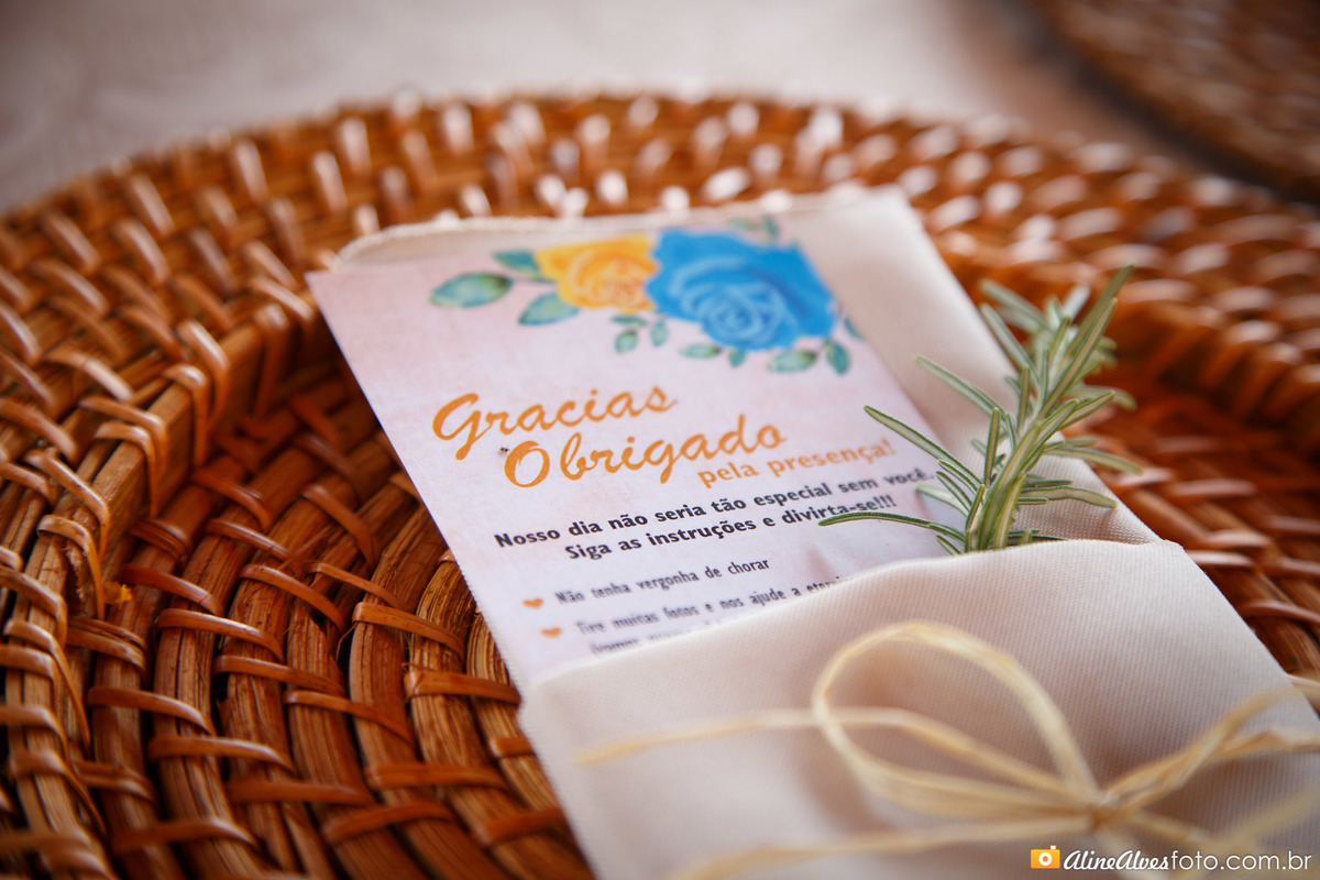 mesa para casamento