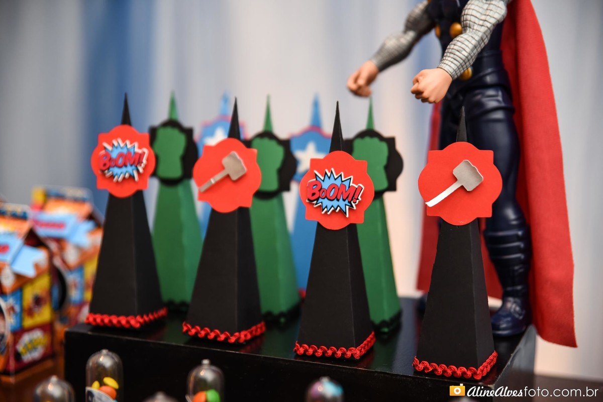 aniversario infantil vingadores