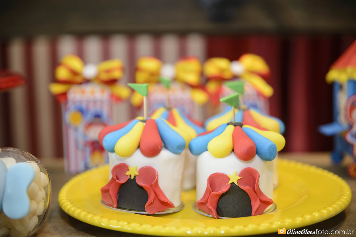 aniversário infantil tema circo