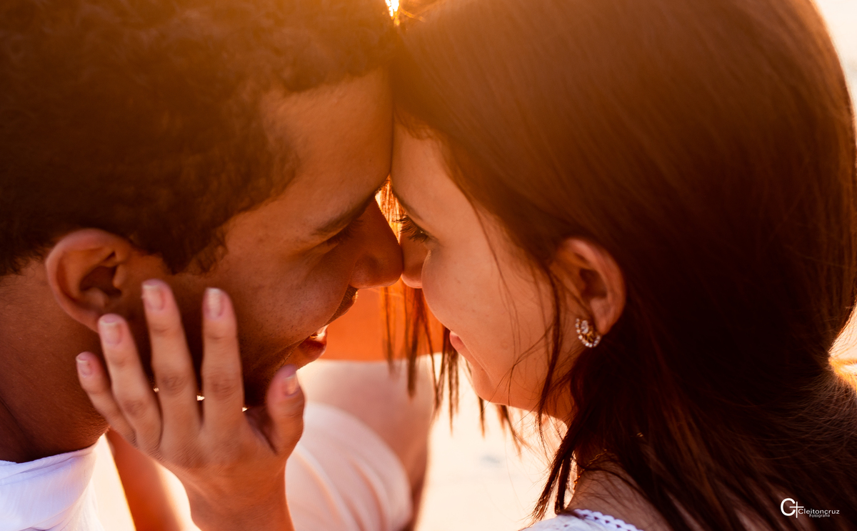 Ensaio pré casamento namorando o amor está no ar