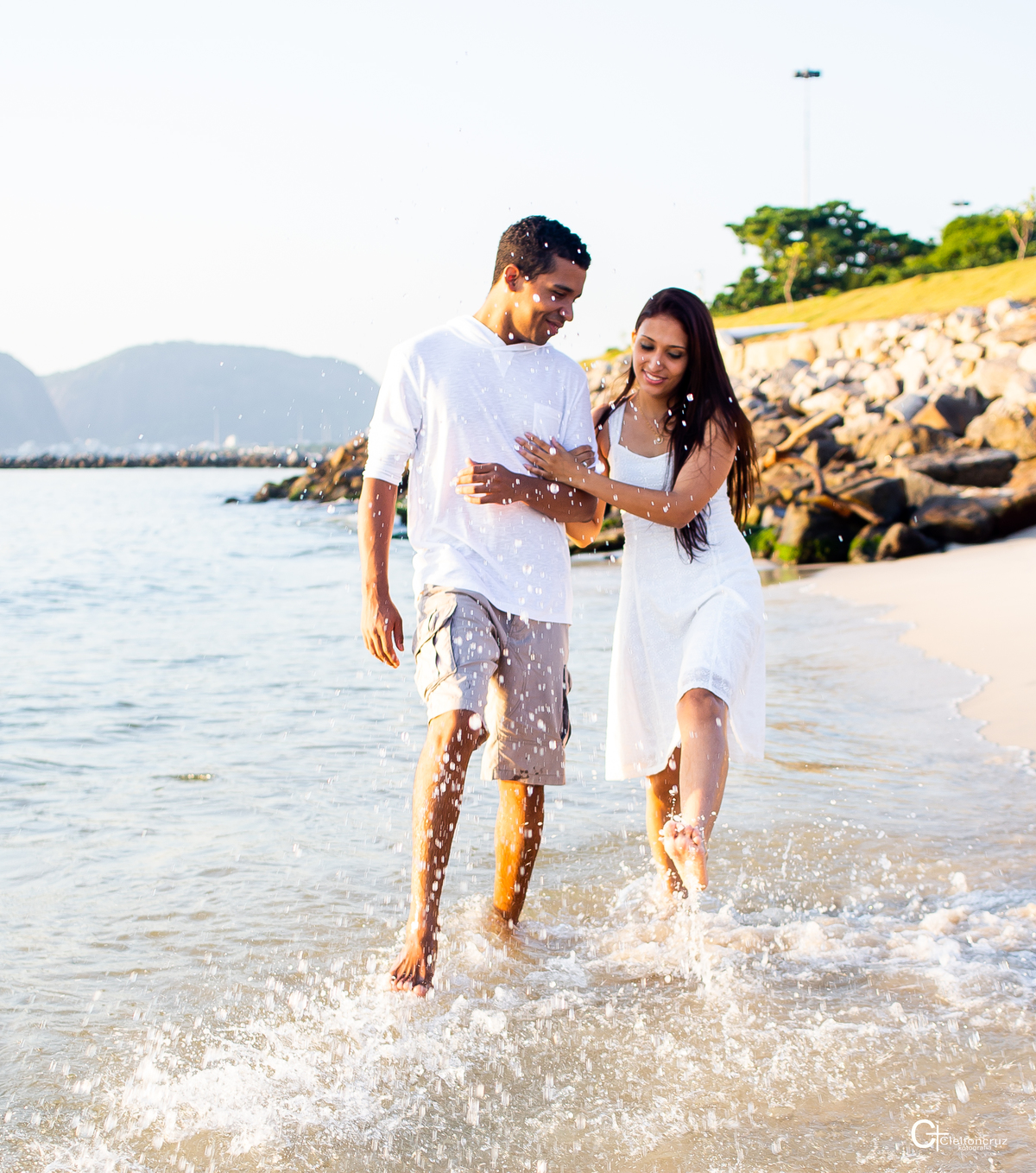 marina da gloria praia do rio de janeiro o amor está no ar ensaio na praia