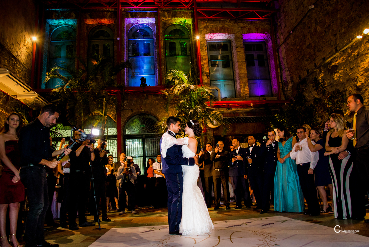 casamento fotos abrindo a pista