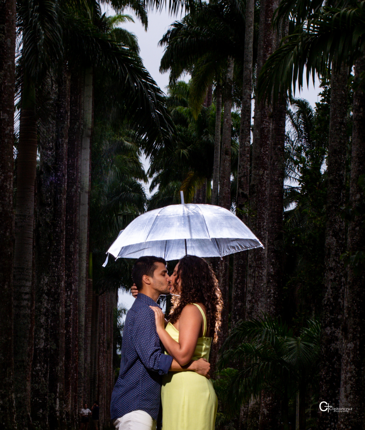 Pre wedding Jardim Botânico 
beijo