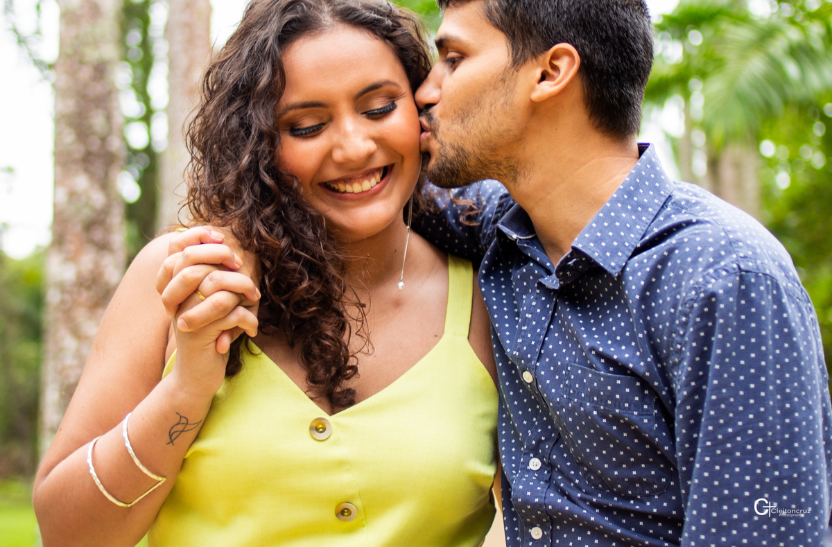 Pre wedding Jardim Botânico 
 troca de carinho