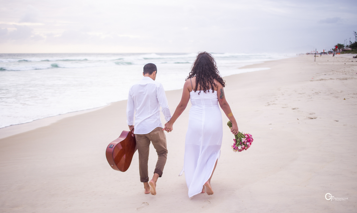 pre wedding na praia