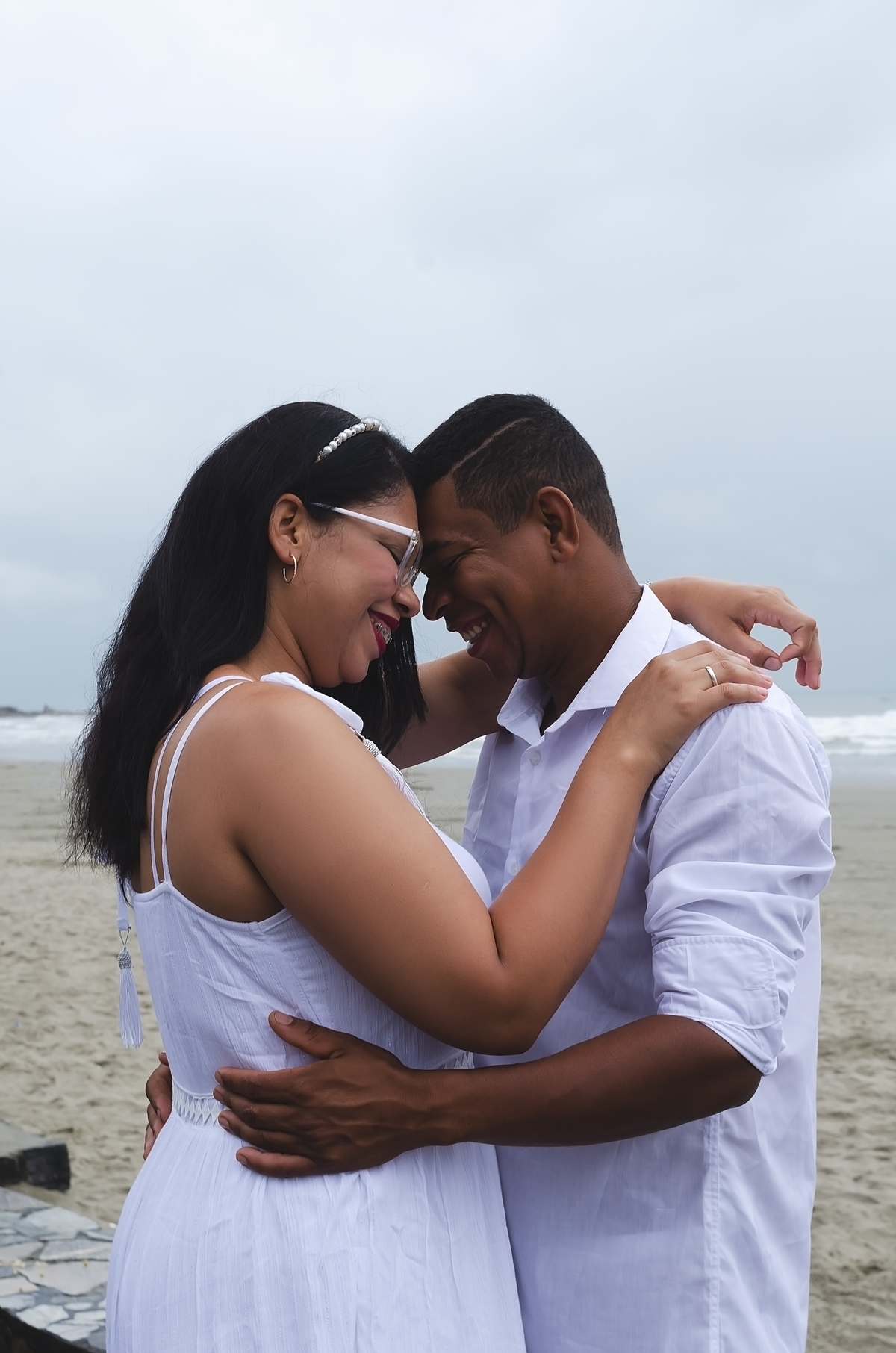 Ensaio Pré Casamento na Praia dos Sonhos em Itanhaém