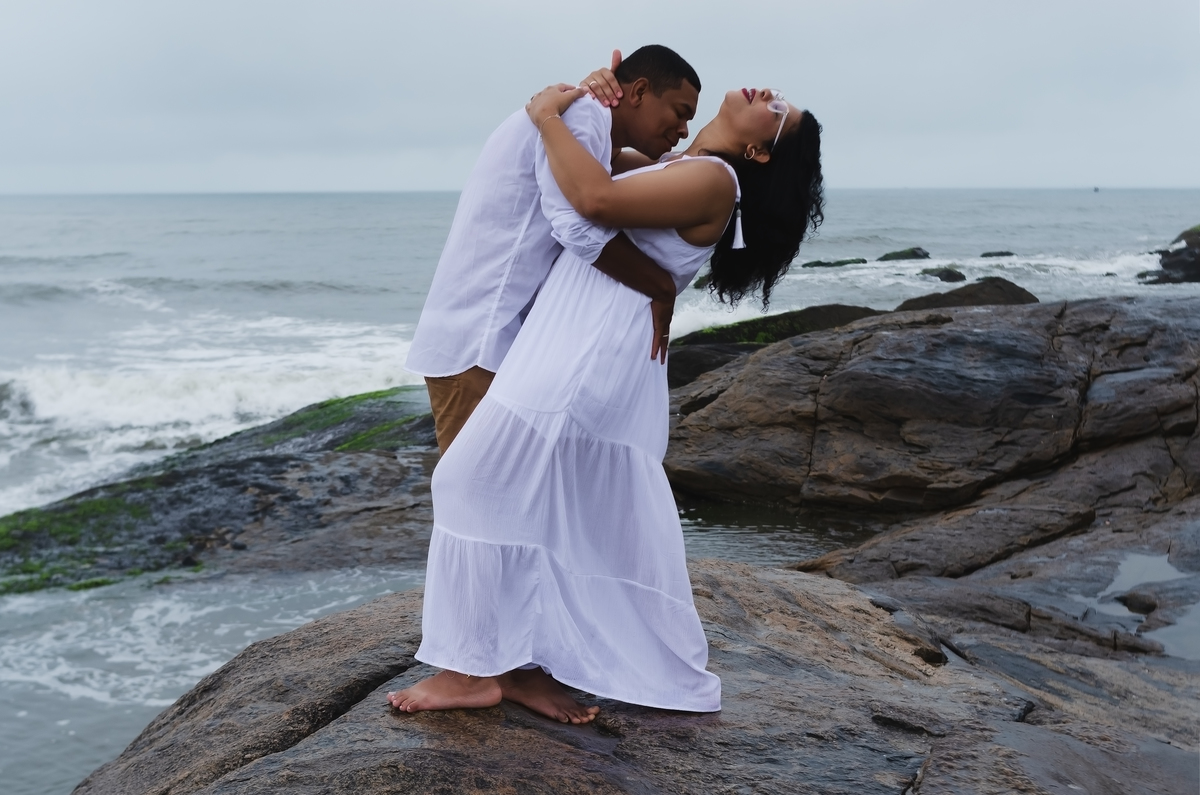 Ensaio Pré Casamento na Praia dos Sonhos em Itanhaém
