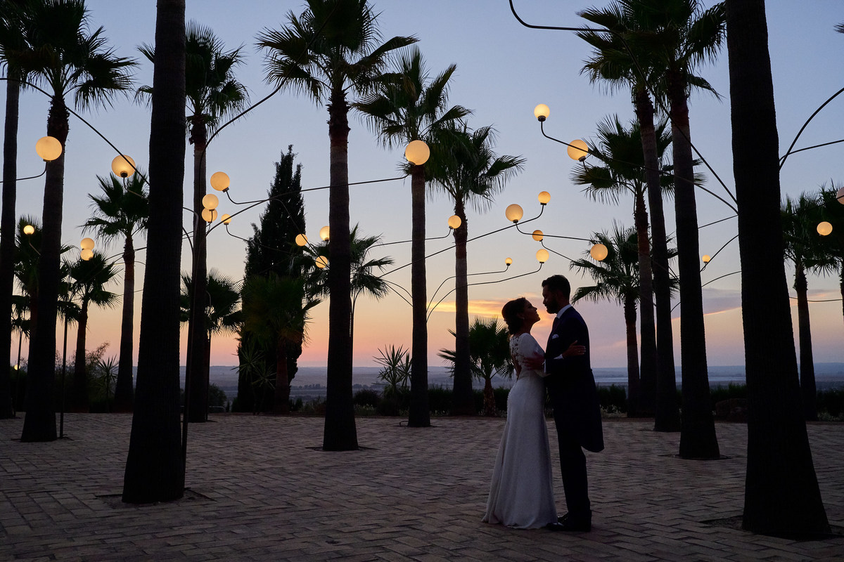 Atardecer en la HAcienda los Parrales fotografía realizada por los mejores fotógrafos de Sevilla - Parejo Photos