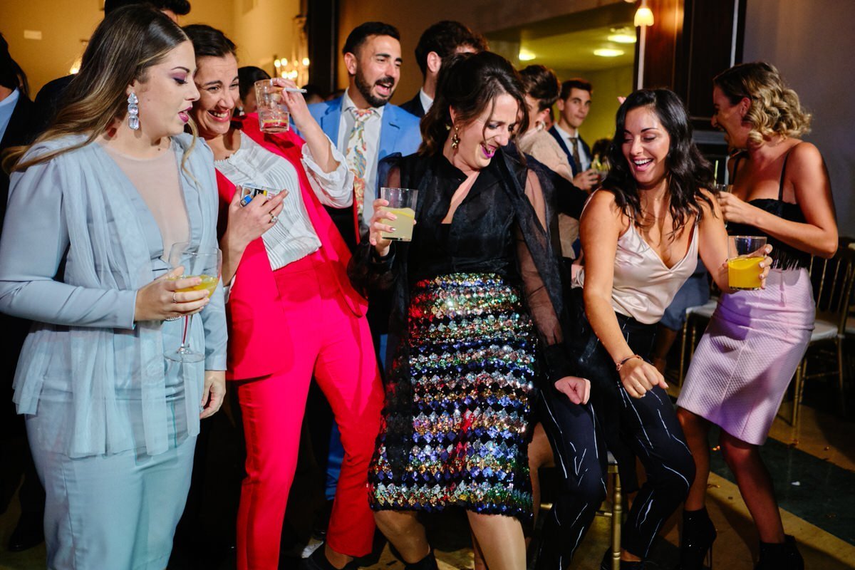 Parejo Photos amigos en el baile