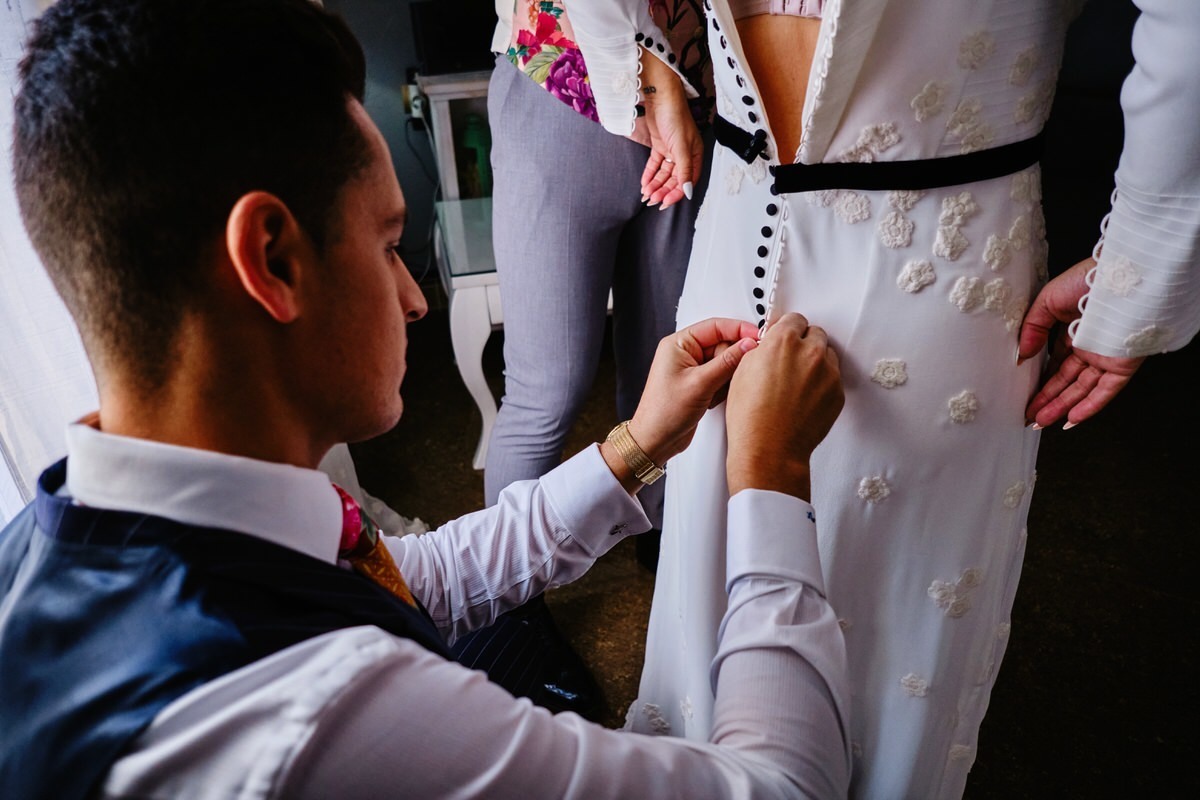 Parejo Photos preparativos de boda