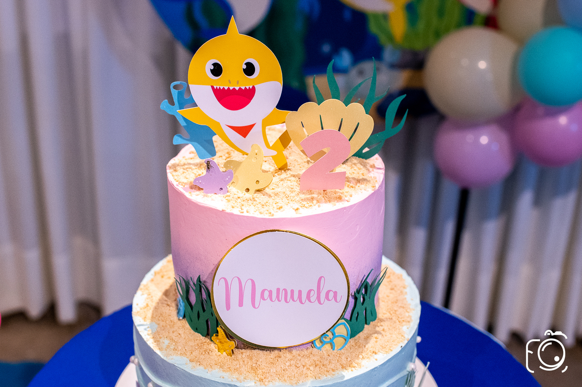 decoração baby shark teresina