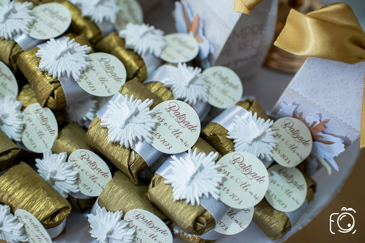 bolo batizado Piracicaba