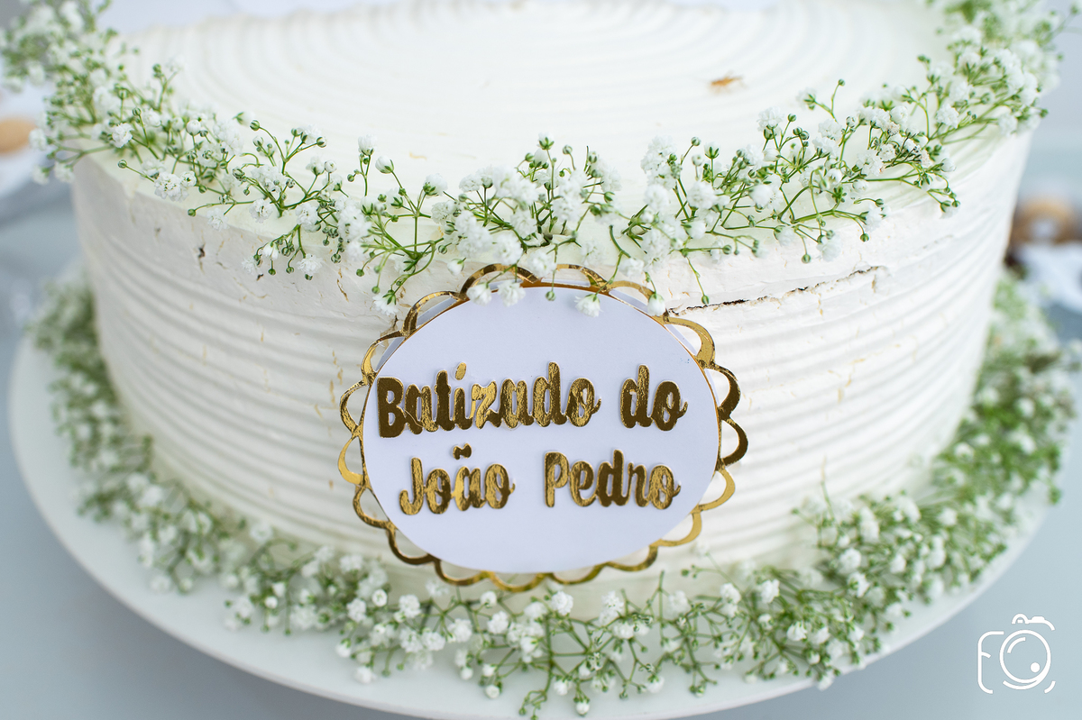 bolo para batizado Rio Claro