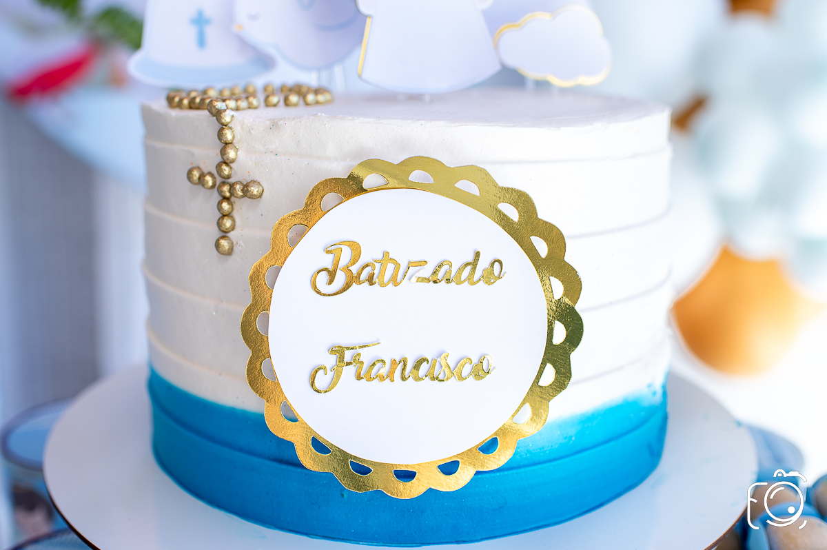 bolo para batizado Botucatu