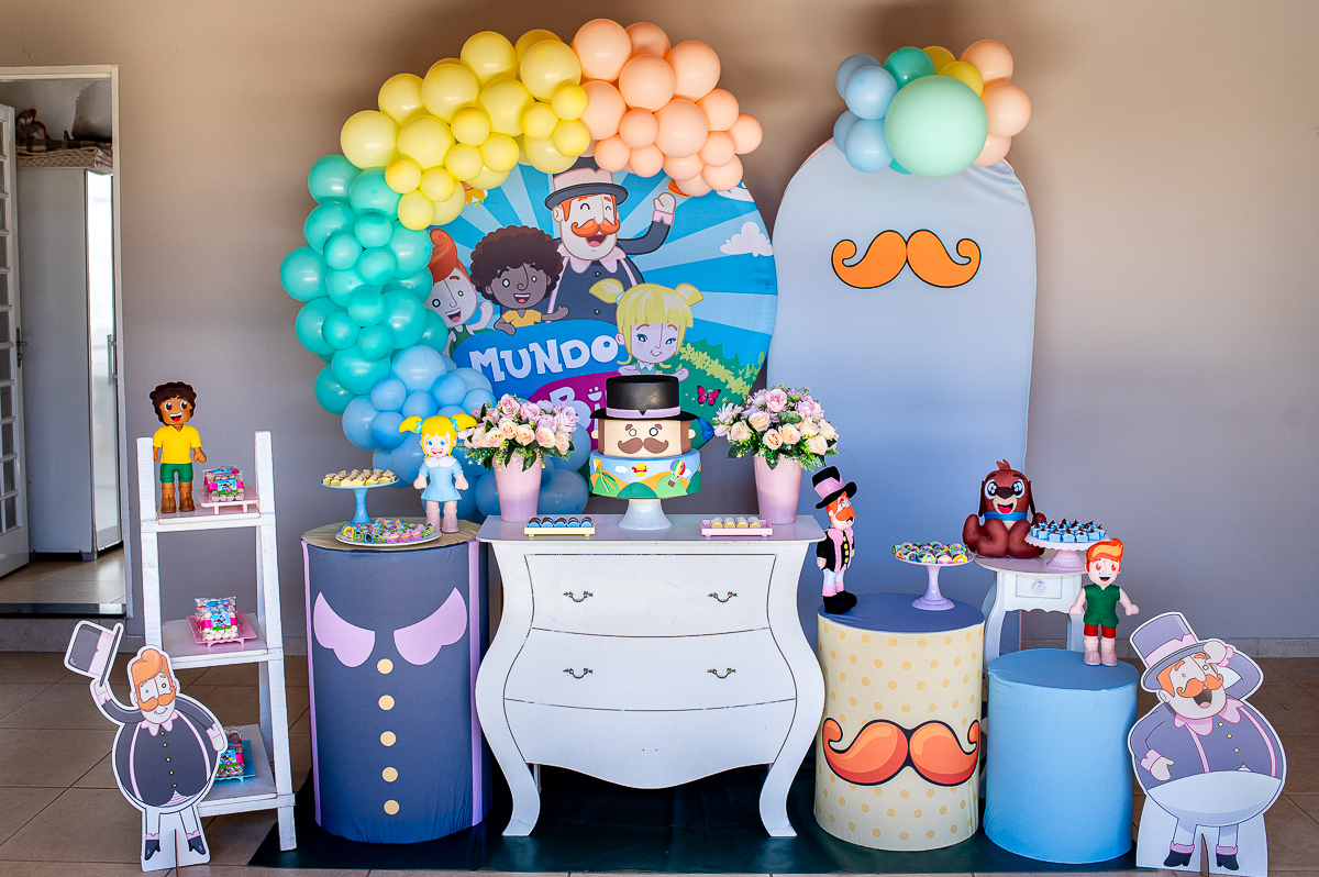 mesa de bolo Botucatu