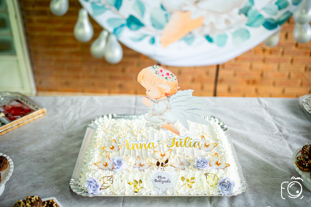 bolo para batizado Botucatu