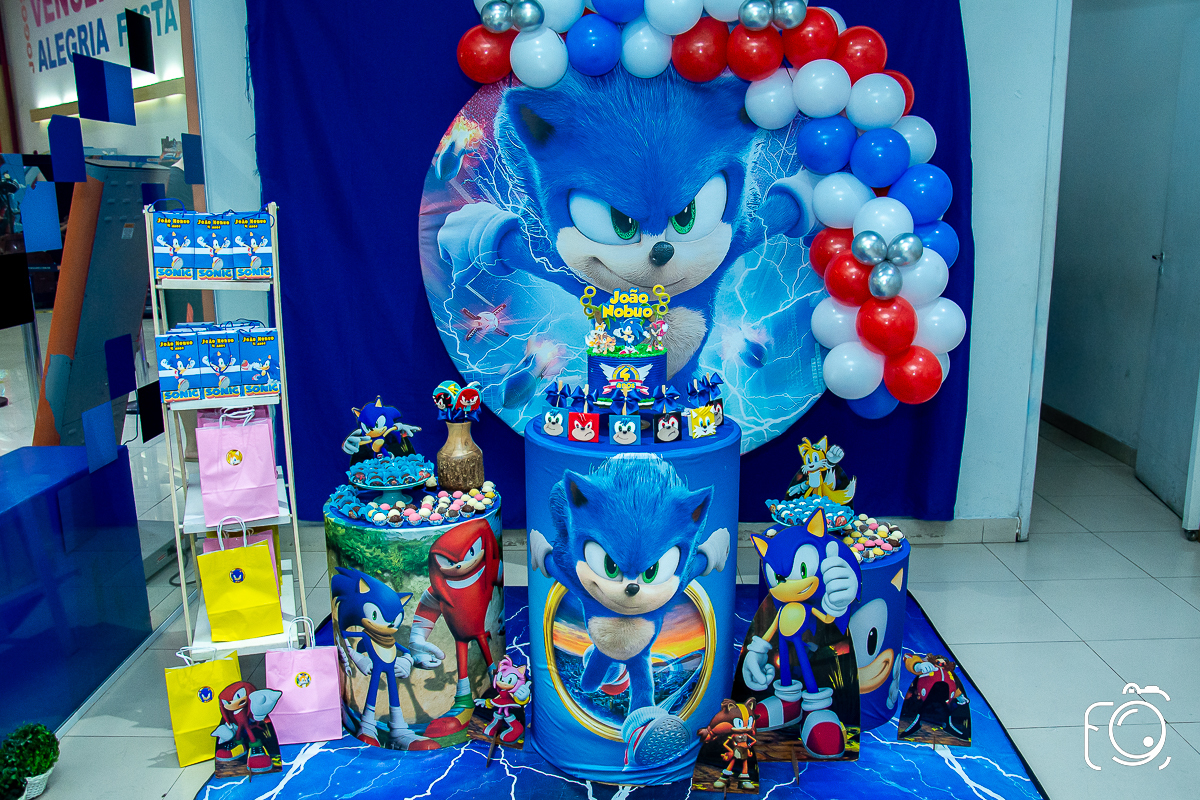 aniversário sonic Botucatu