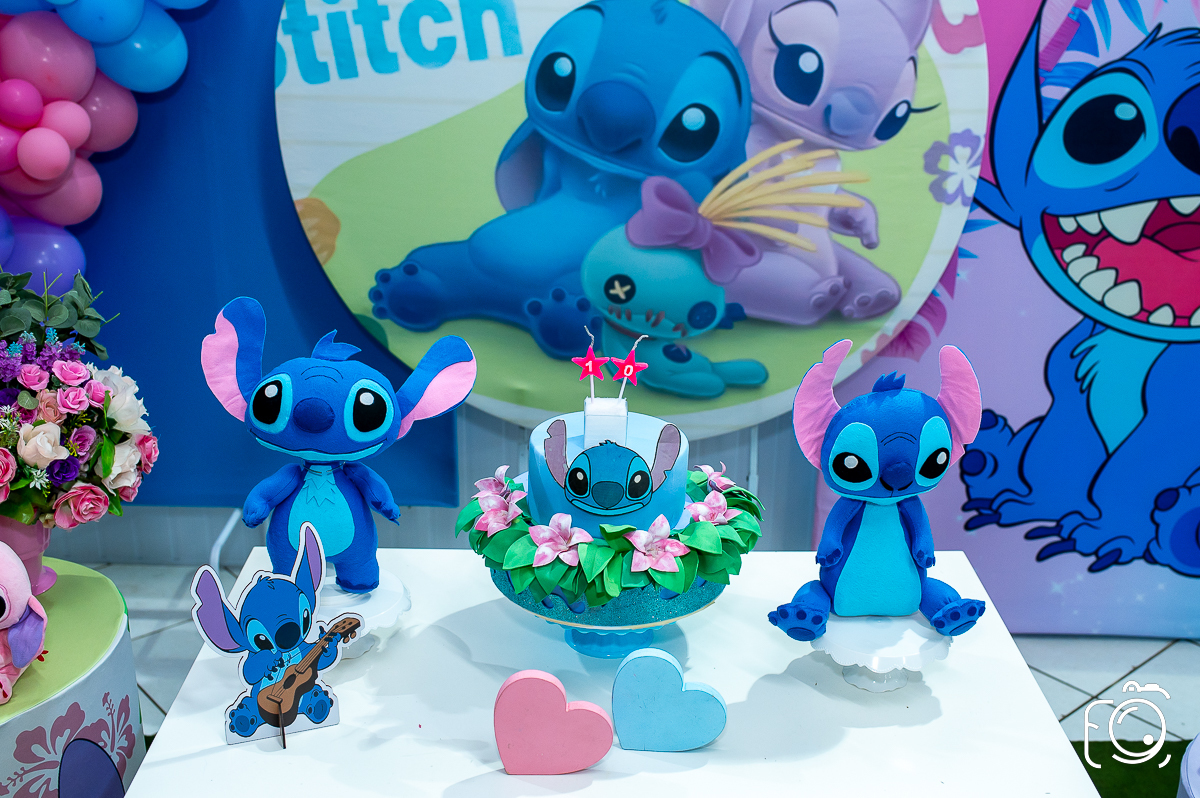 Bolo aniversário Stitch Botucatu