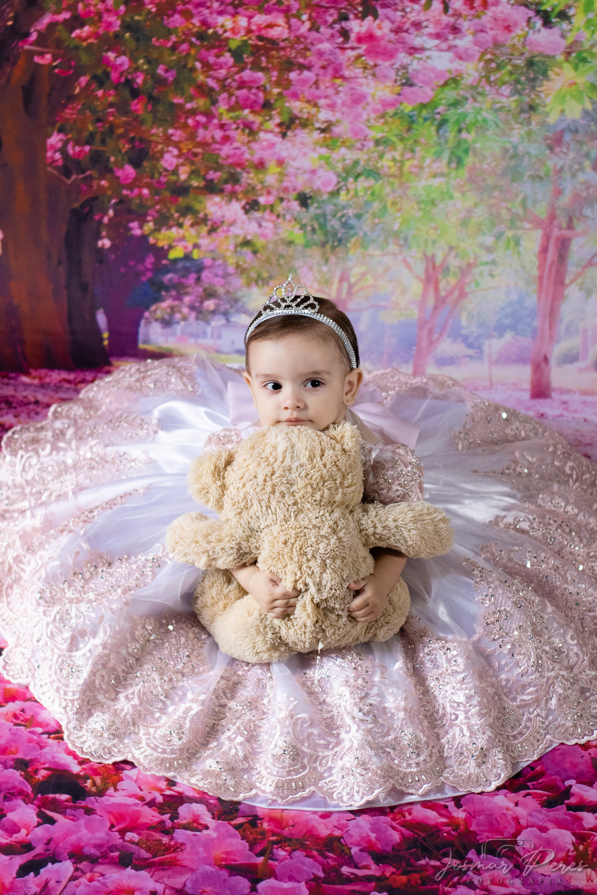 cenário menina um aninho