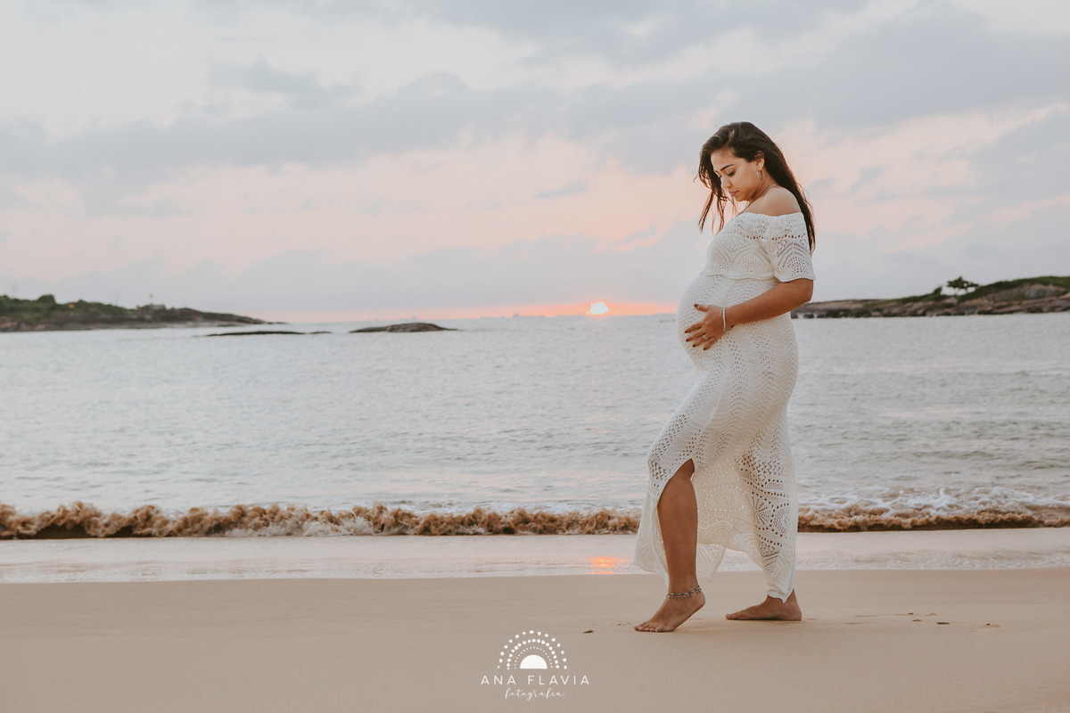 ensaio gestante, ensaio gestante na praia, grande vitoria
praia da costa 
vila velha

