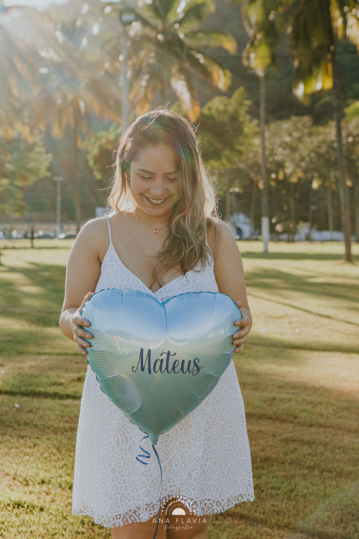 Ensaio fotográfico chá revelação prainha de Vila Velha 