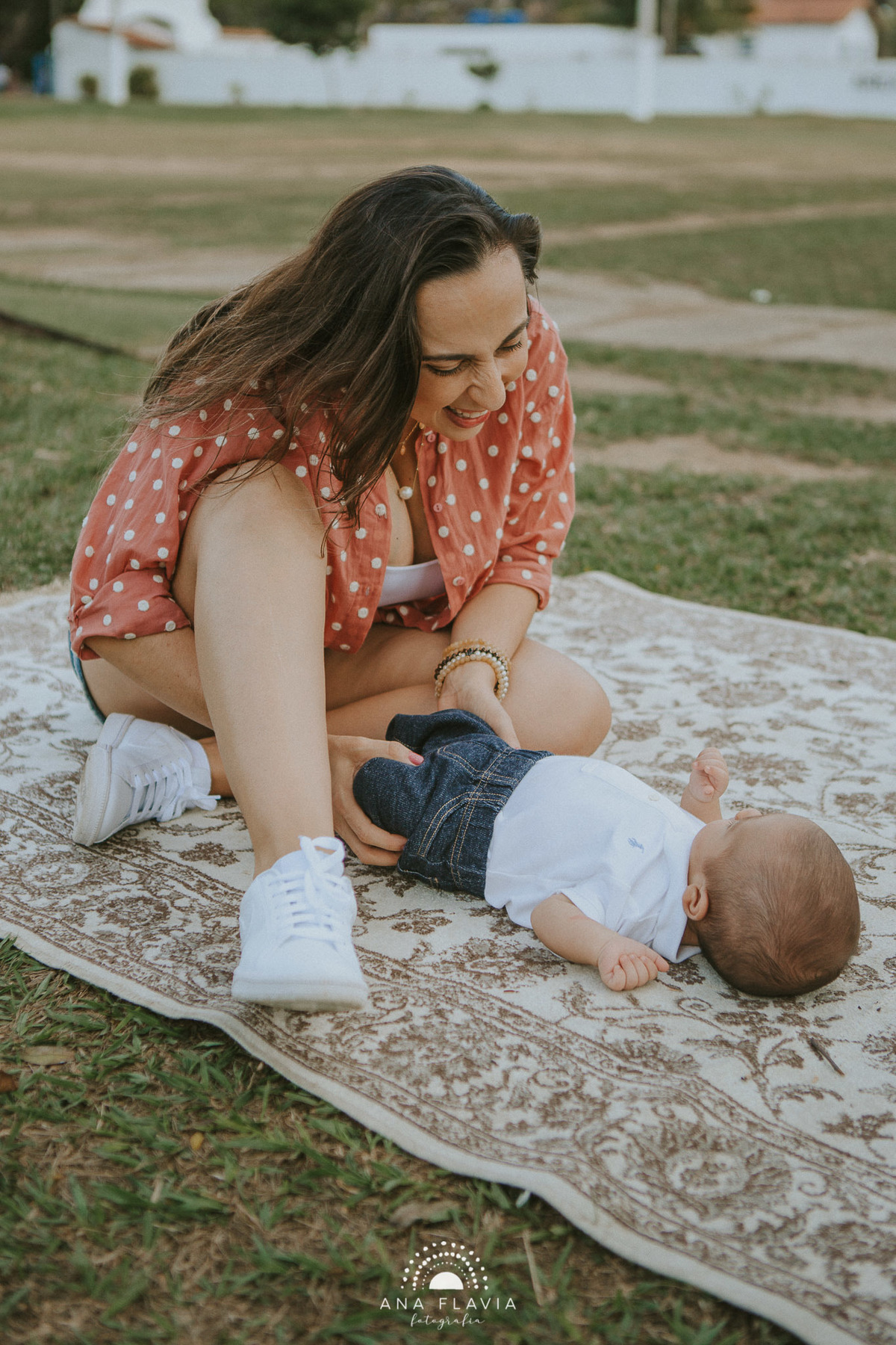 Ensaio externo fotográfico dia das mães no parque da prainha Vila velha