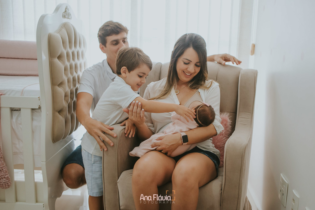 Foto Lifestyle Newborn Família 