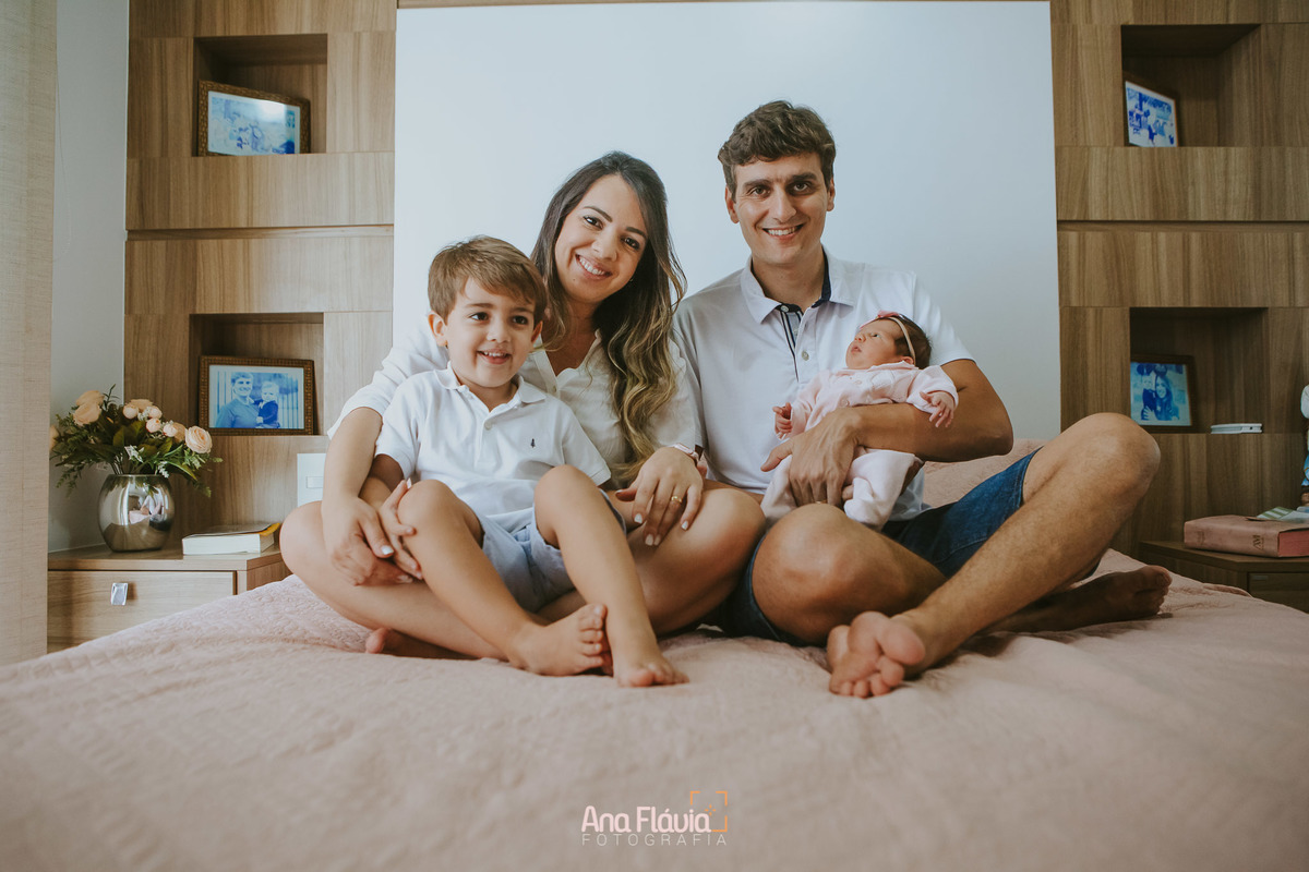 Foto Lifestyle Newborn Família 