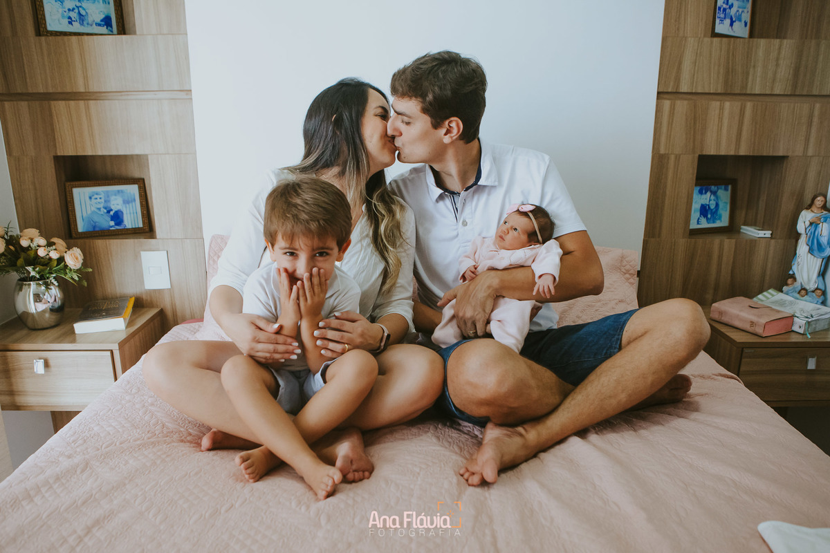 Foto Lifestyle Newborn Família 