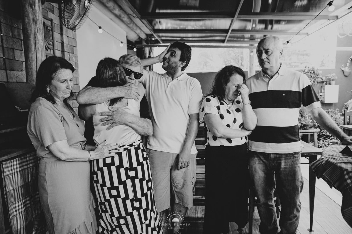 Aniversario supresa, 70 anos, festa