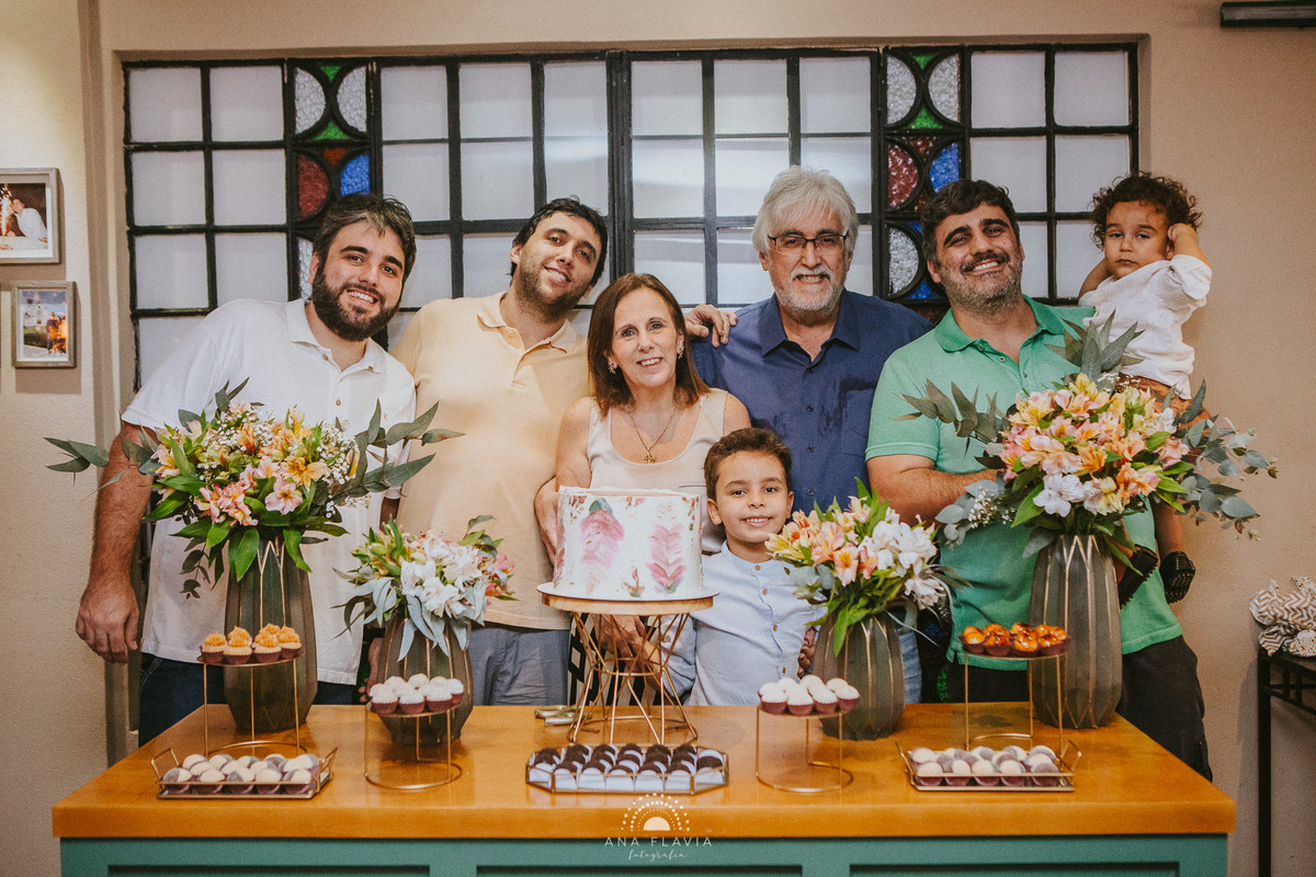 Aniversario supresa, 70 anos, festa