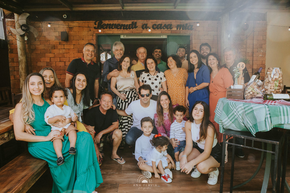 Aniversario supresa, 70 anos, festa