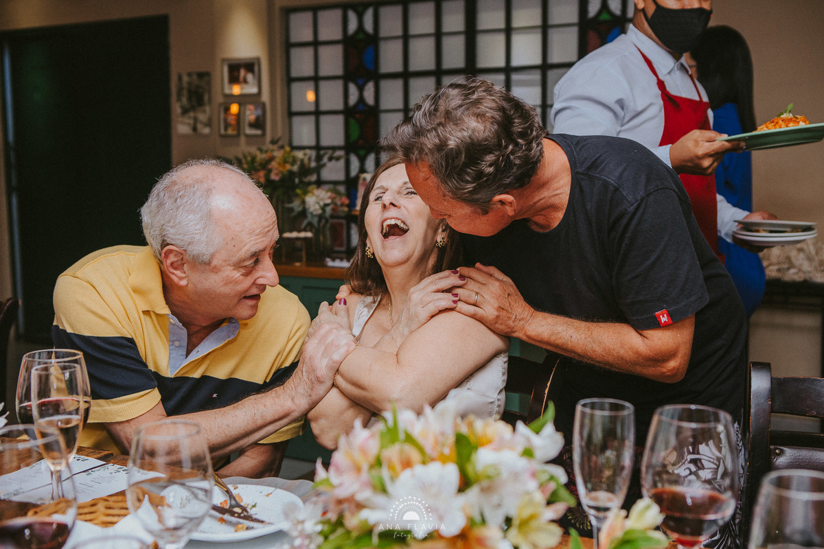 Aniversario supresa, 70 anos, festa