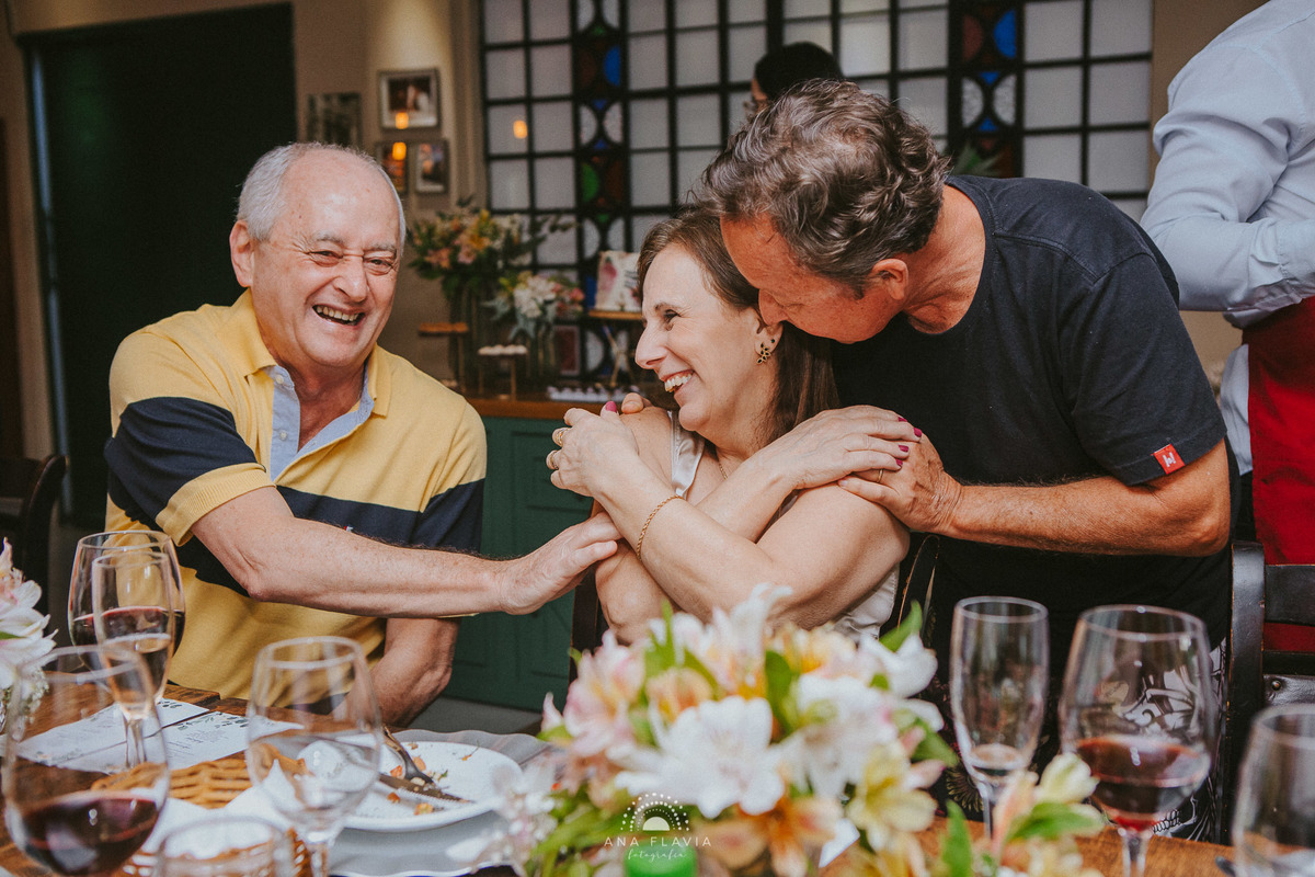 Aniversario supresa, 70 anos, festa