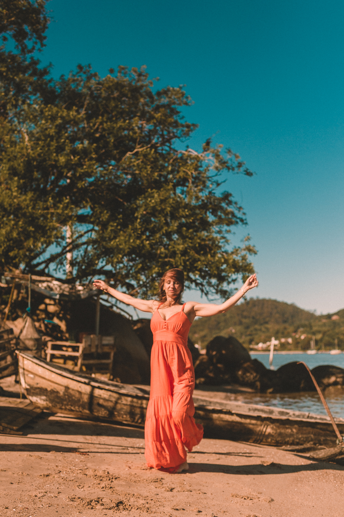 Ensaio na Praia  fotografia  Feminino fotografia  - Florianópolis SC